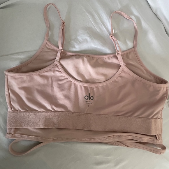 Alo Halo Bra Tank Pink Mauve S - Picture 4 of 4